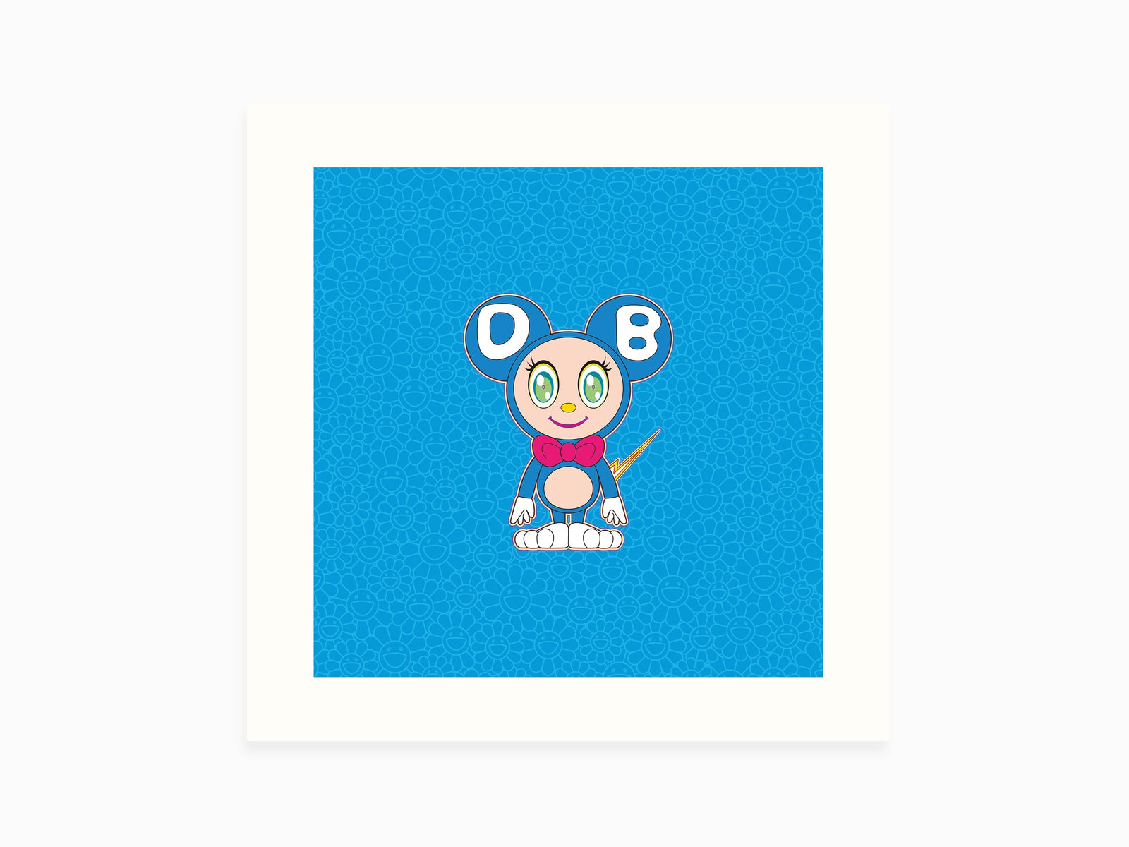 Takashi Murakami - DOB (Light Blue)