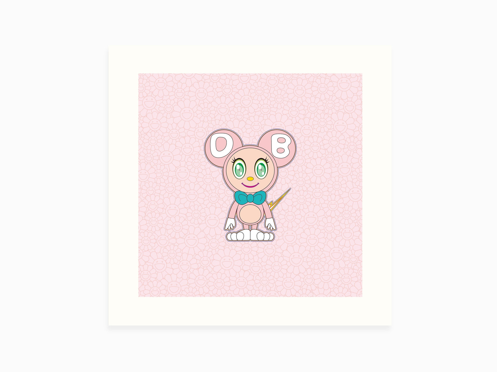 Takashi Murakami - DOB (Light Pink)