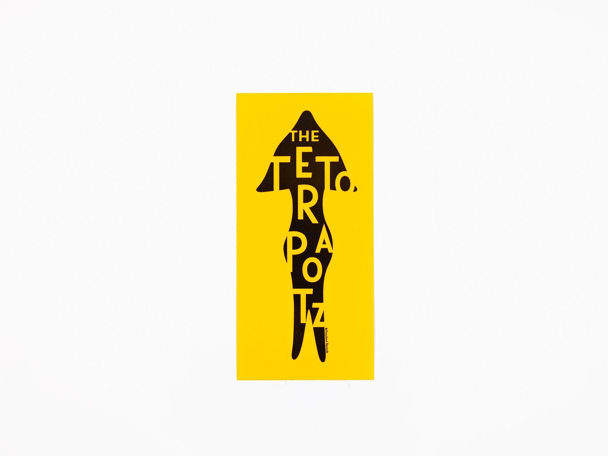 Izumi Kato - Stickers Tetorapotz (jaune)