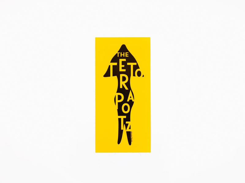 Izumi Kato - Stickers Tetorapotz (jaune)