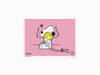 Mr. André - Snoopy hugs Mr. A (rose)