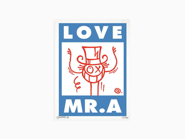 MARKET × andre MR.A André - Love Mr. A -Store Perrotin Paris