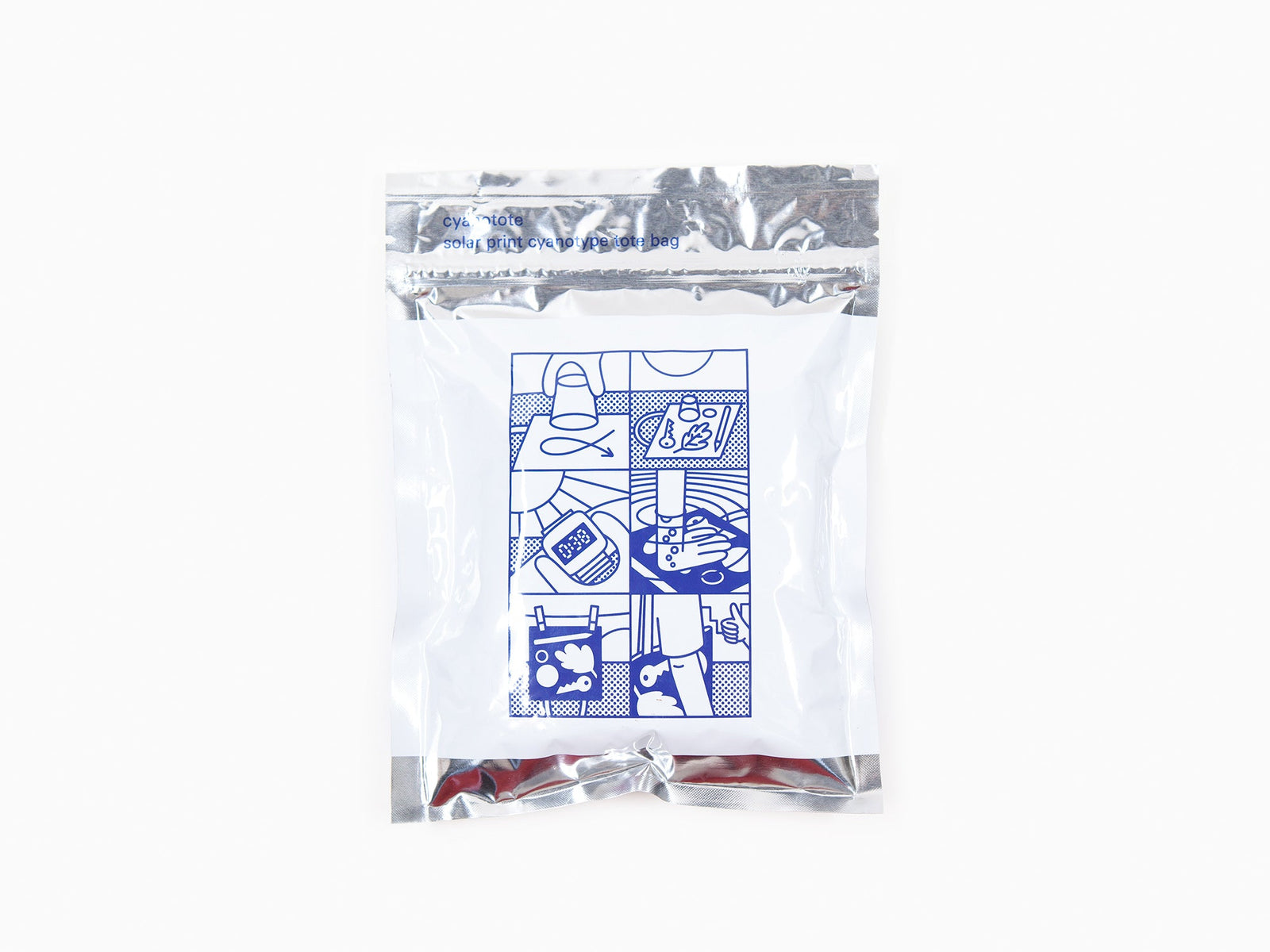 Cyanotote - Sac fourre-tout cyanotype Solar print