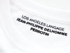 Perrotin x Jean-Philippe Delhomme - Los Angeles Language - "Car 12" (Rouge) t-shirt