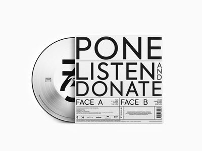 Pone - Listen and Donate - Picture Disc EP