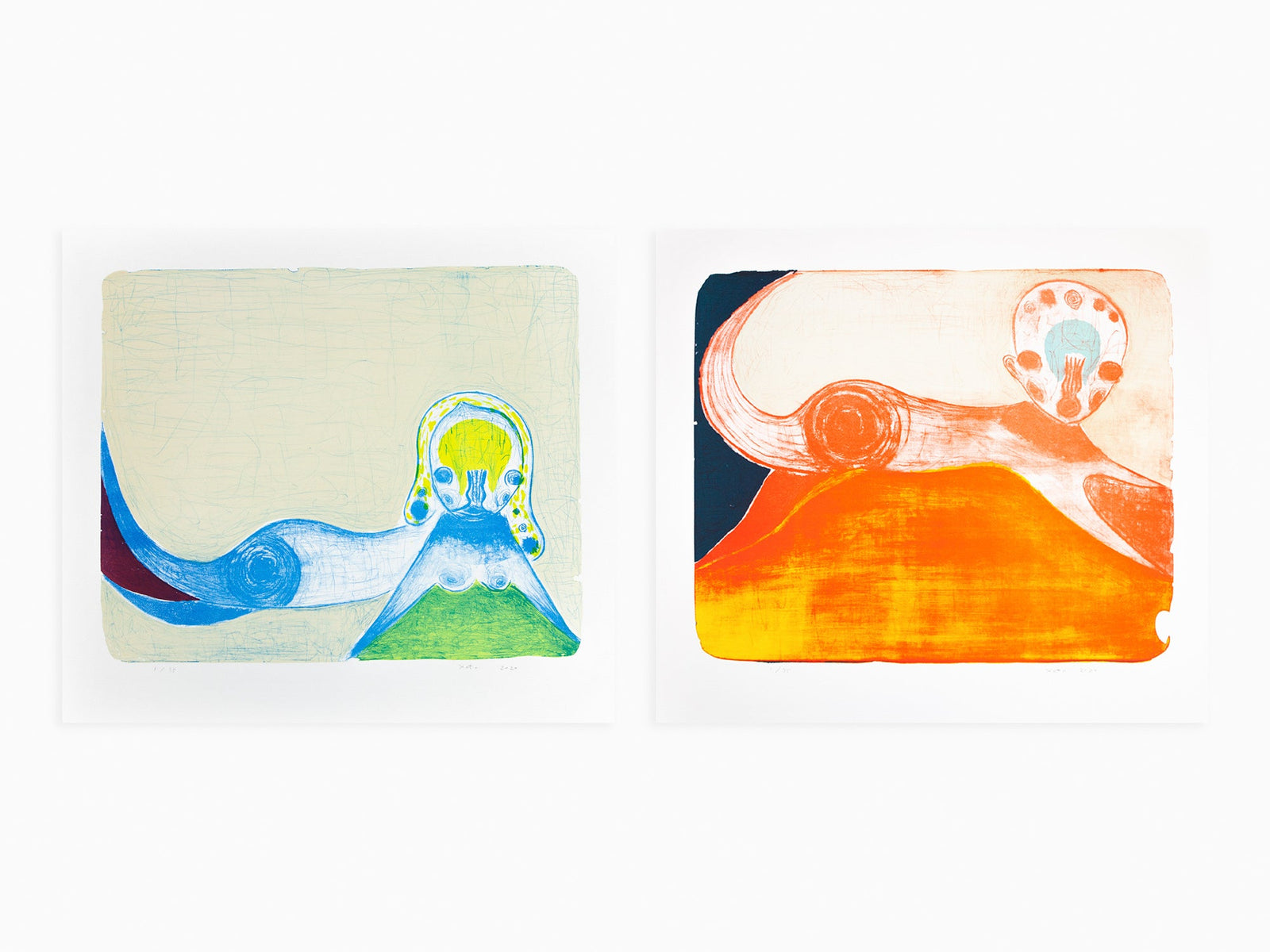 Izumi Kato - Untitled, 2020 (série A & B) #26-50