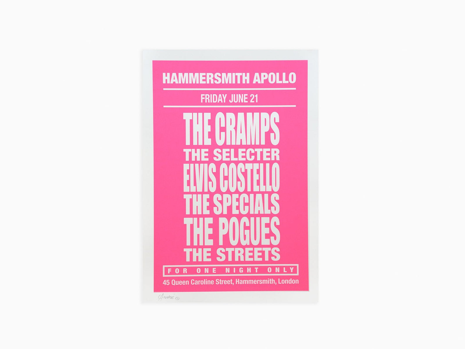 André - Concert de rêve (The Cramps) Pink