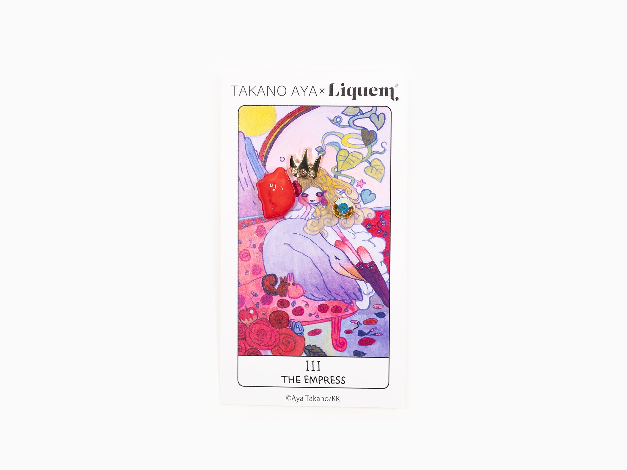 AYA TAKANO x Liquem - Boucles d'oreilles "The Empress" (3 pièces)