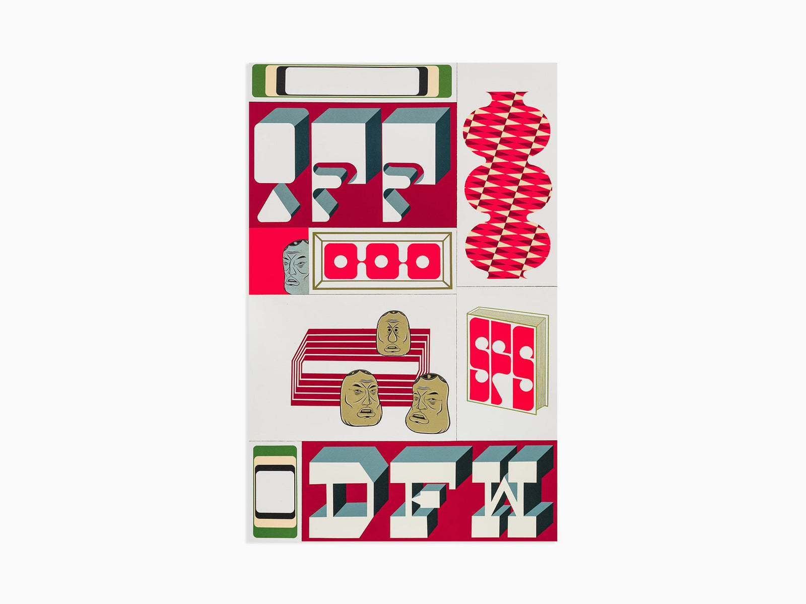 Barry McGee - Sans titre, 2023