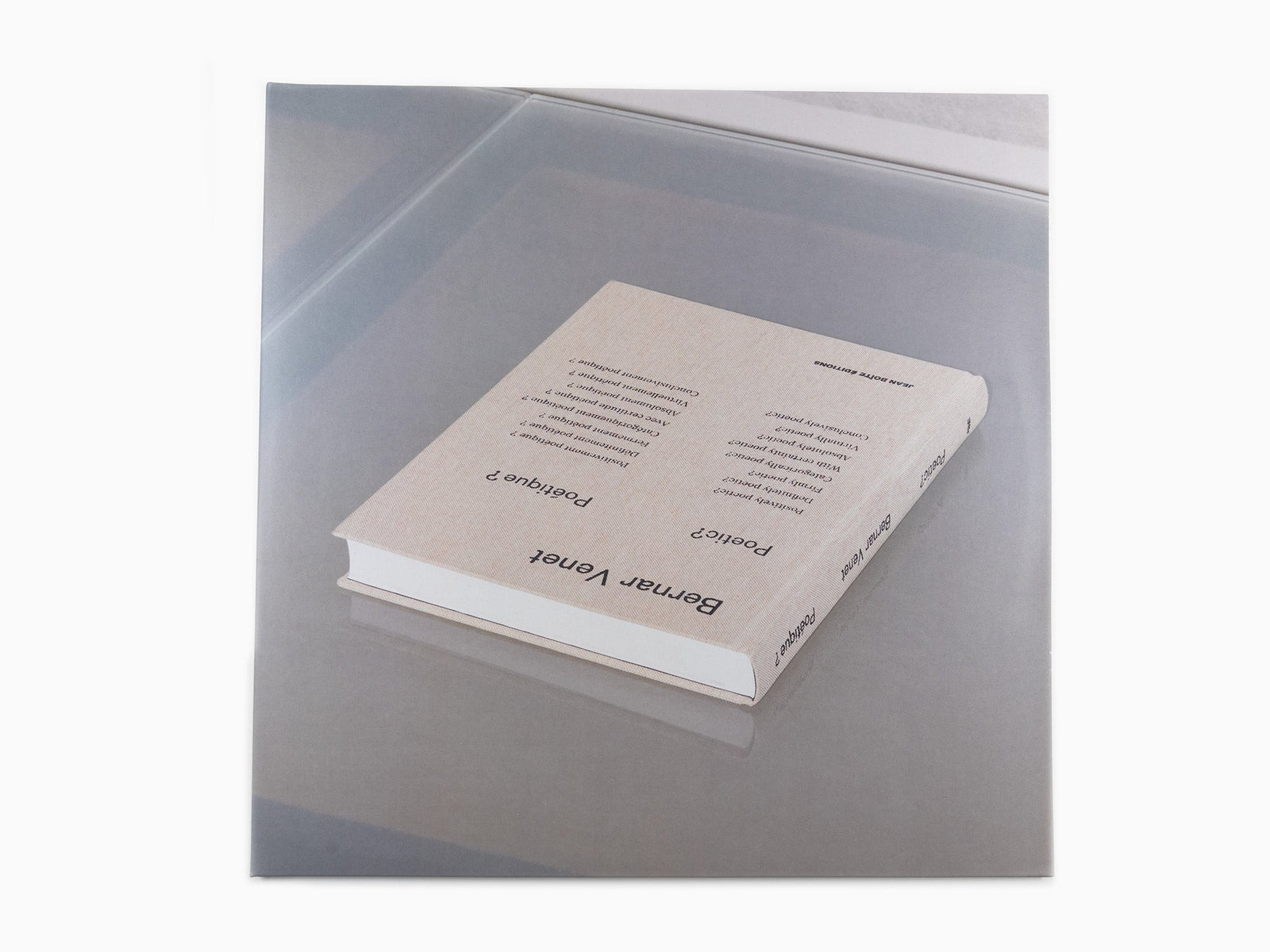 Bernar Venet - LP Poétique ? Poetic ?