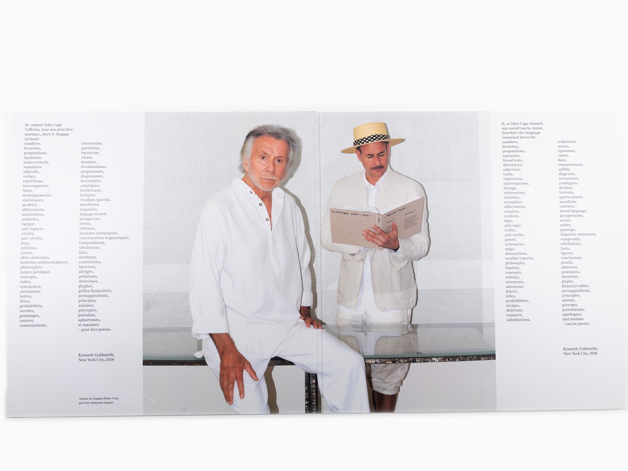 Bernar Venet - LP Poétique ? Poetic ?