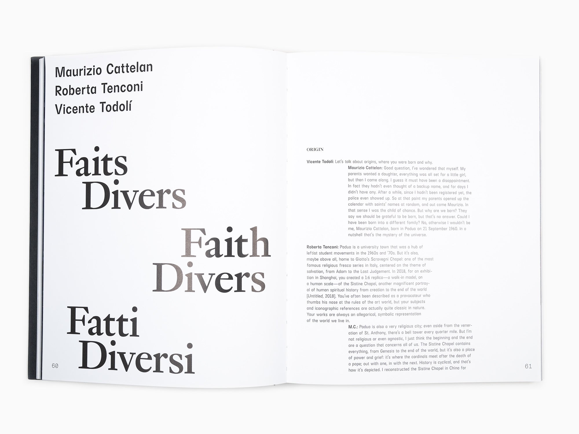 Maurizio Cattelan - Breath Ghosts Blind