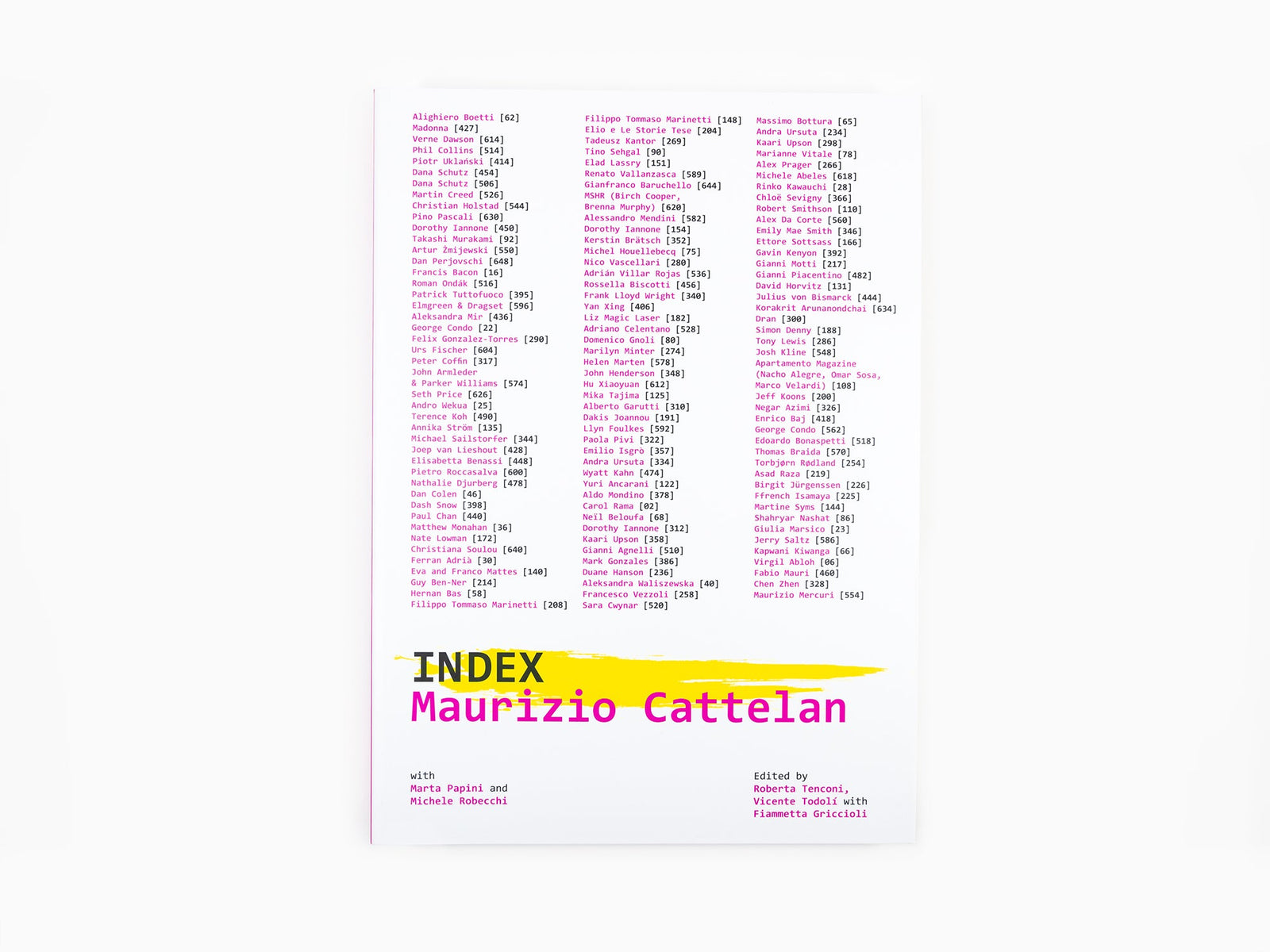 Maurizio Cattelan - INDEX