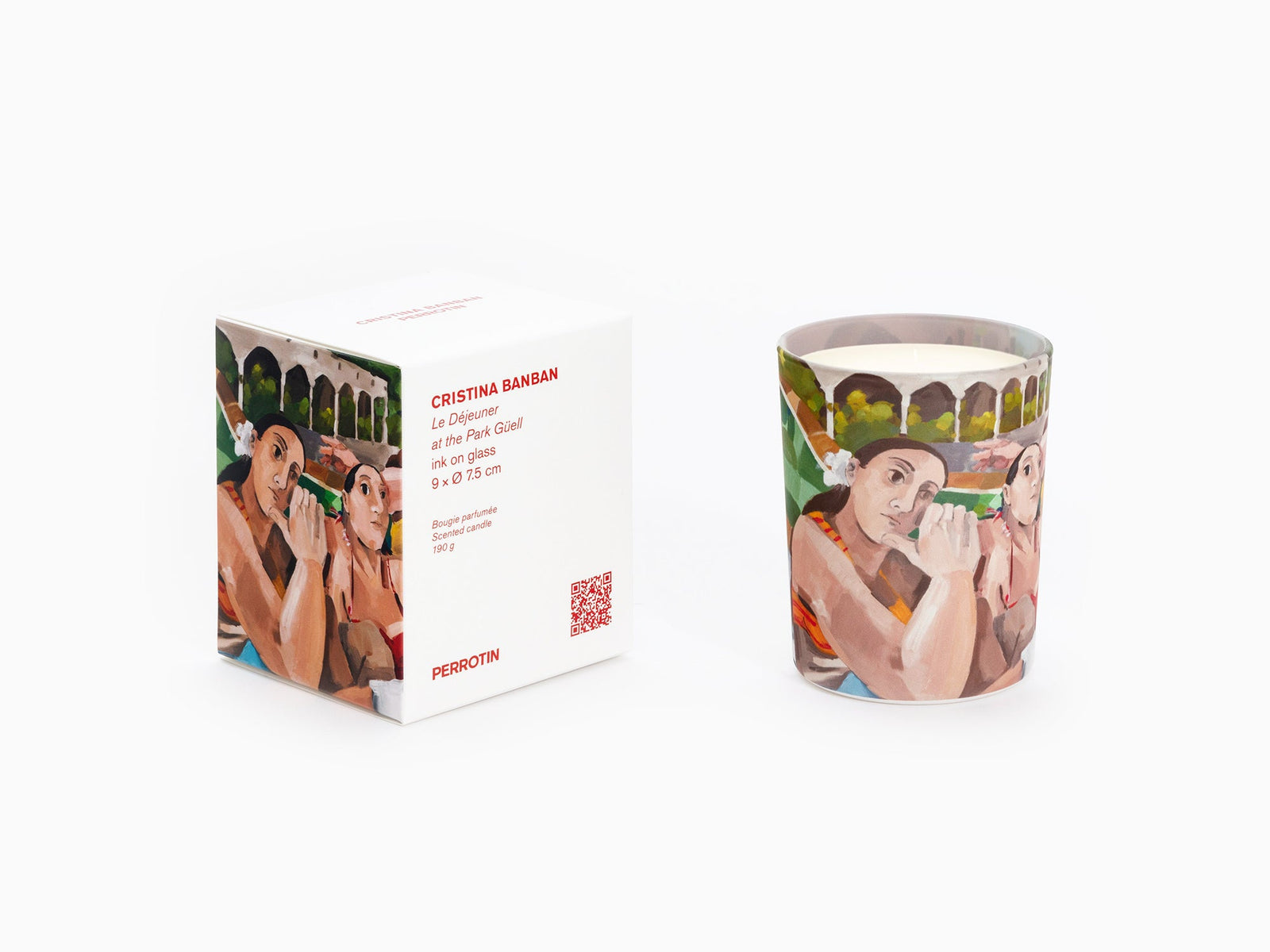 Perrotin x Cristina BanBan - Bougie Le Déjeuner at the Park Güell