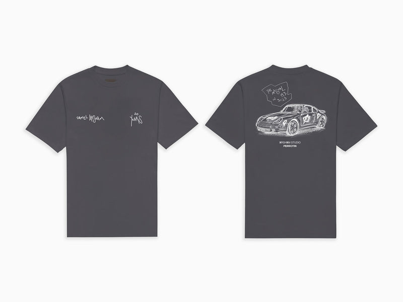 Daniel Arsham - T-shirt Porsche noir
