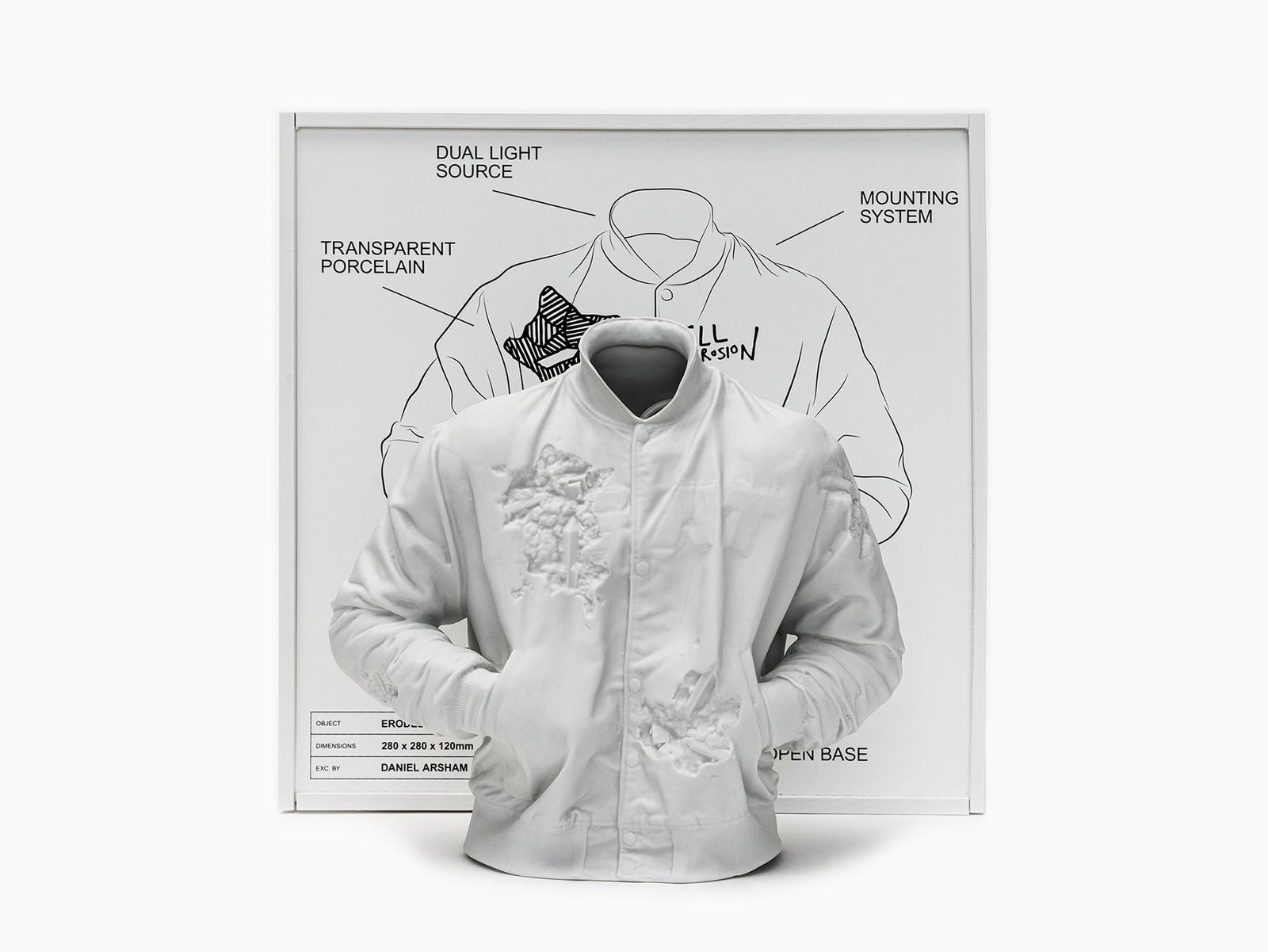 Daniel Arsham - Veste érodée Case Studyo