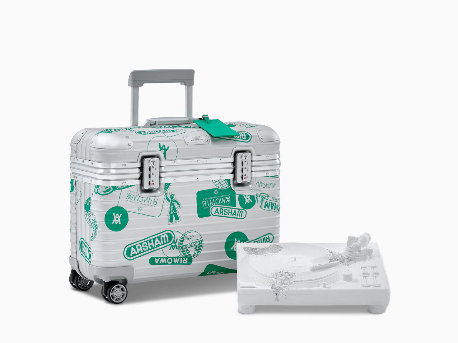 Daniel Arsham x RIMOWA - Platine érodée