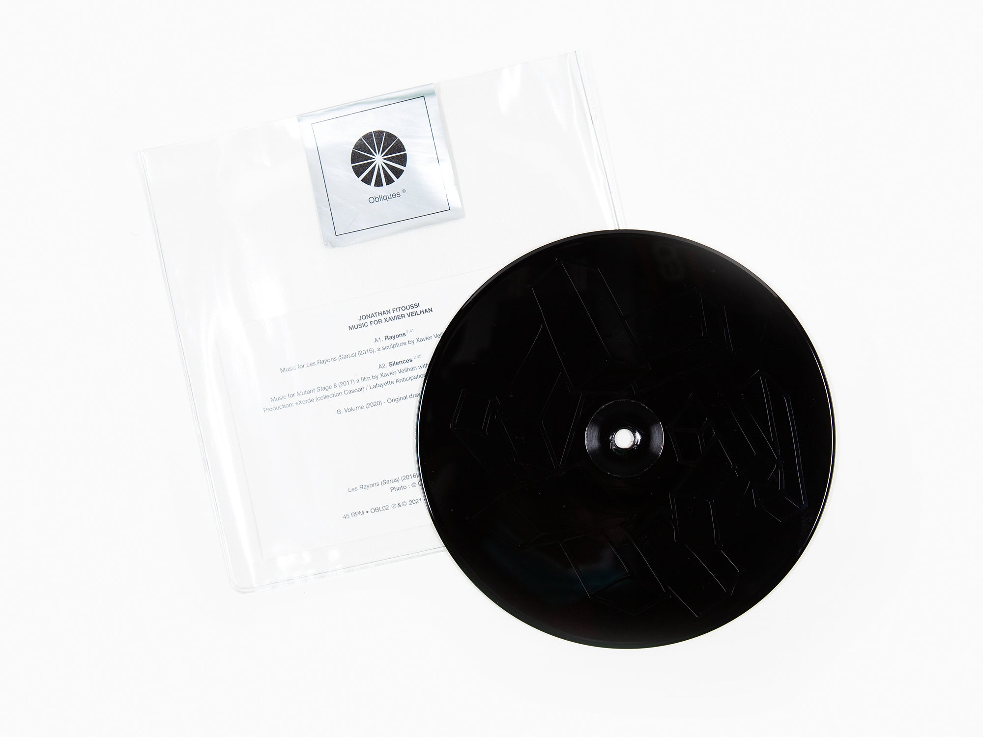 Jonathan Fitoussi - Music for Xavier Veilhan | Obliques