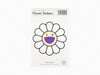 Takashi Murakami - Stickers fleurs - blanc x crème