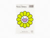 Takashi Murakami - Autocollants de fleurs - Jaune vif x Blanc