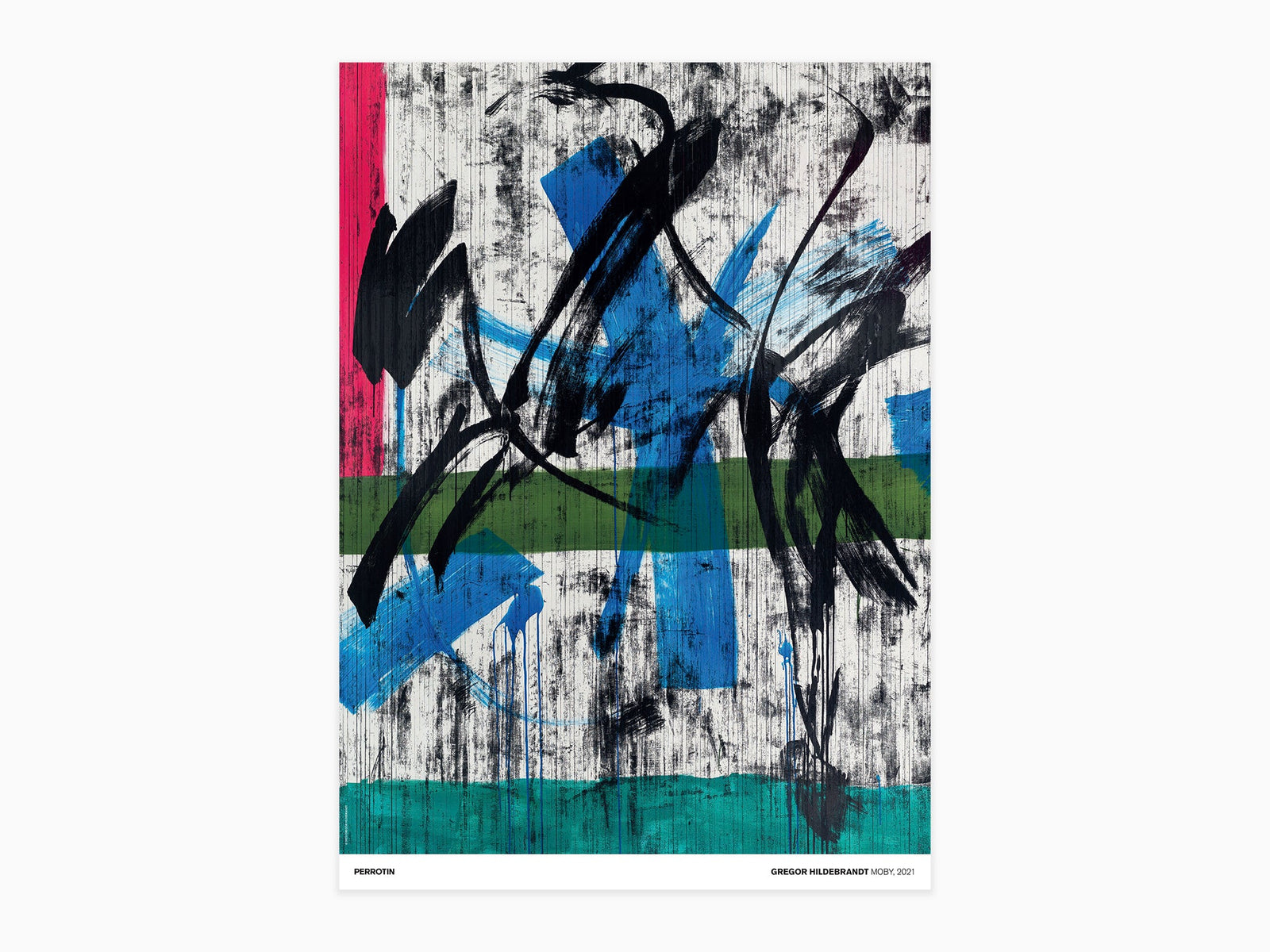 Gregor Hildebrandt - Moby, 2021 (poster signé)