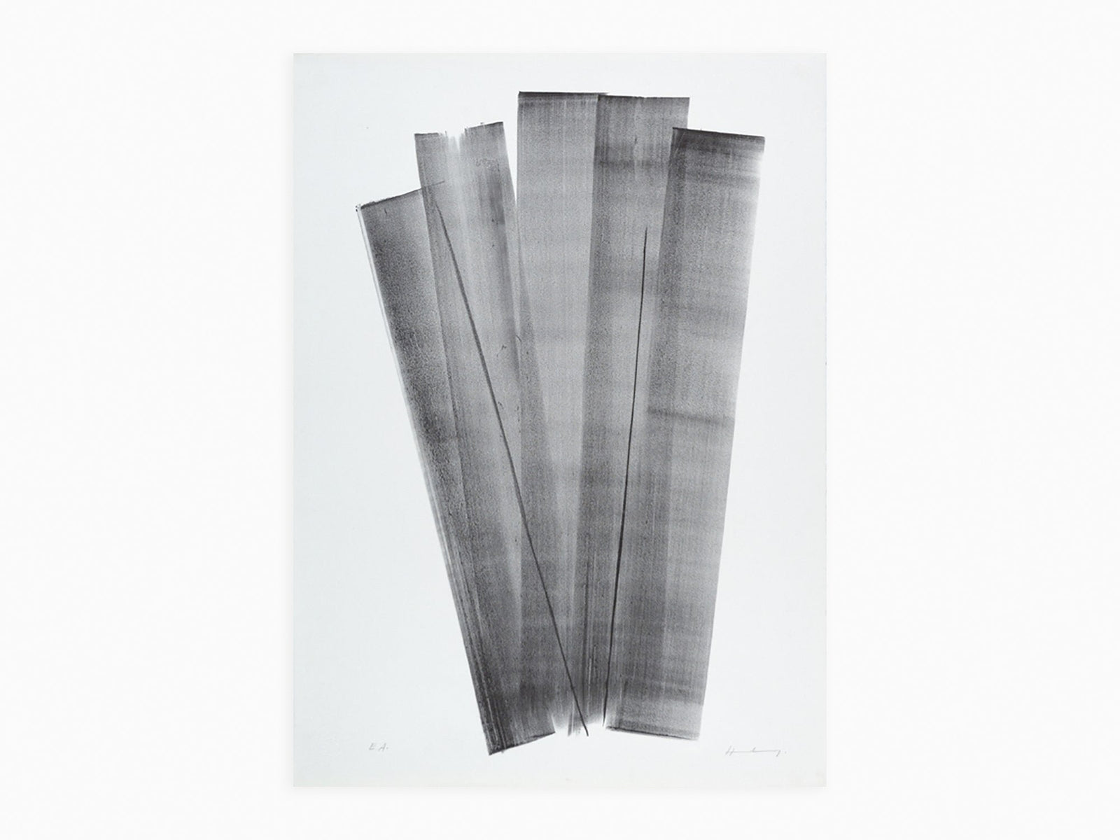 Hans Hartung - L 1966-21, édition 1966 [1969].