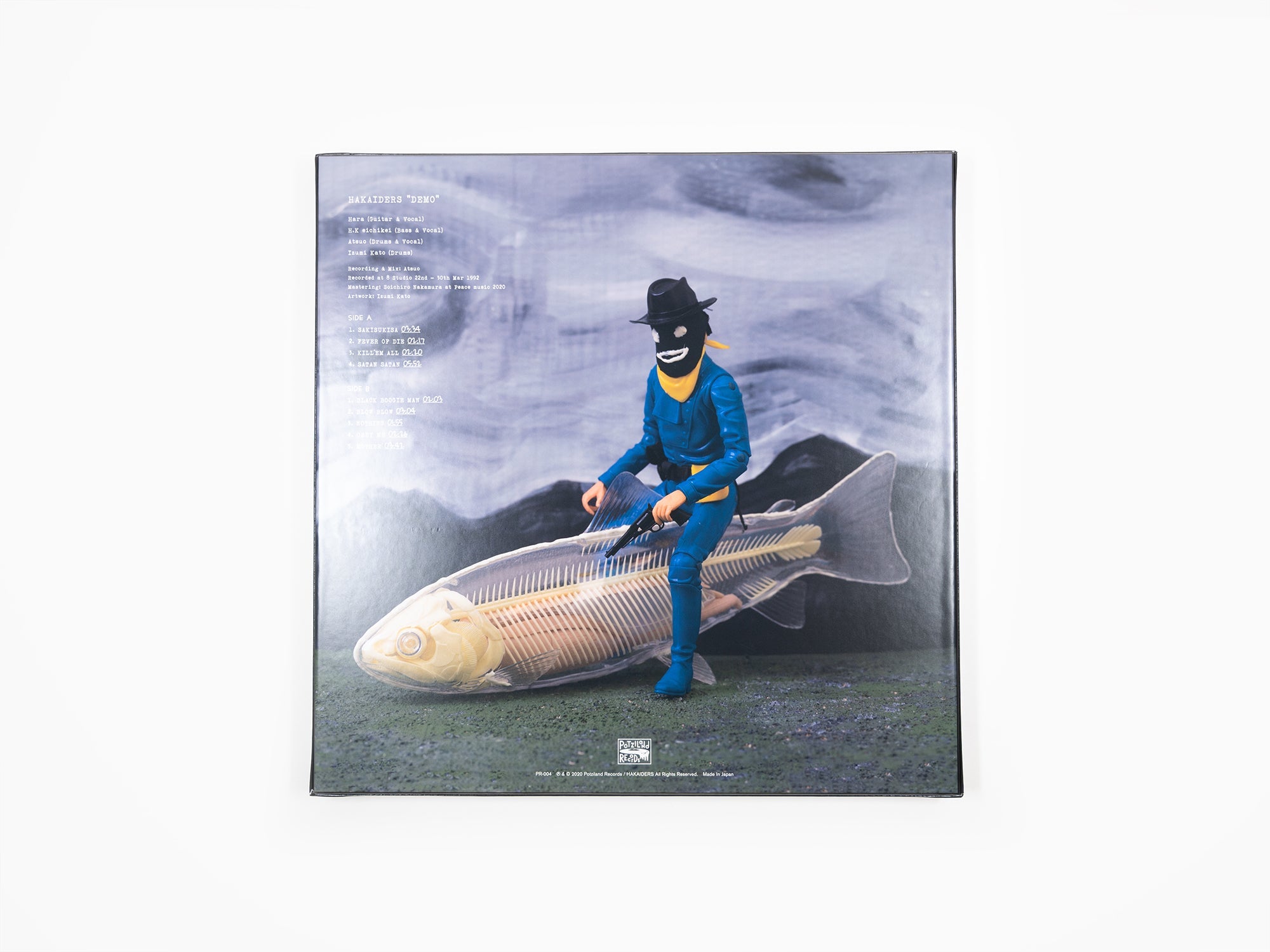 Izumi Kato - LP Box set Hakaiders "Demo" (en anglais)