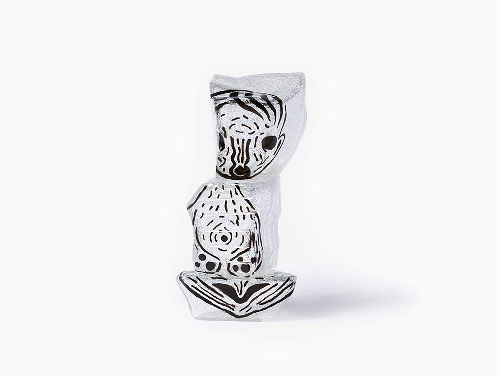 Izumi Kato - Sans titre, 2021, échelle 1/12 (Figurine transparente)