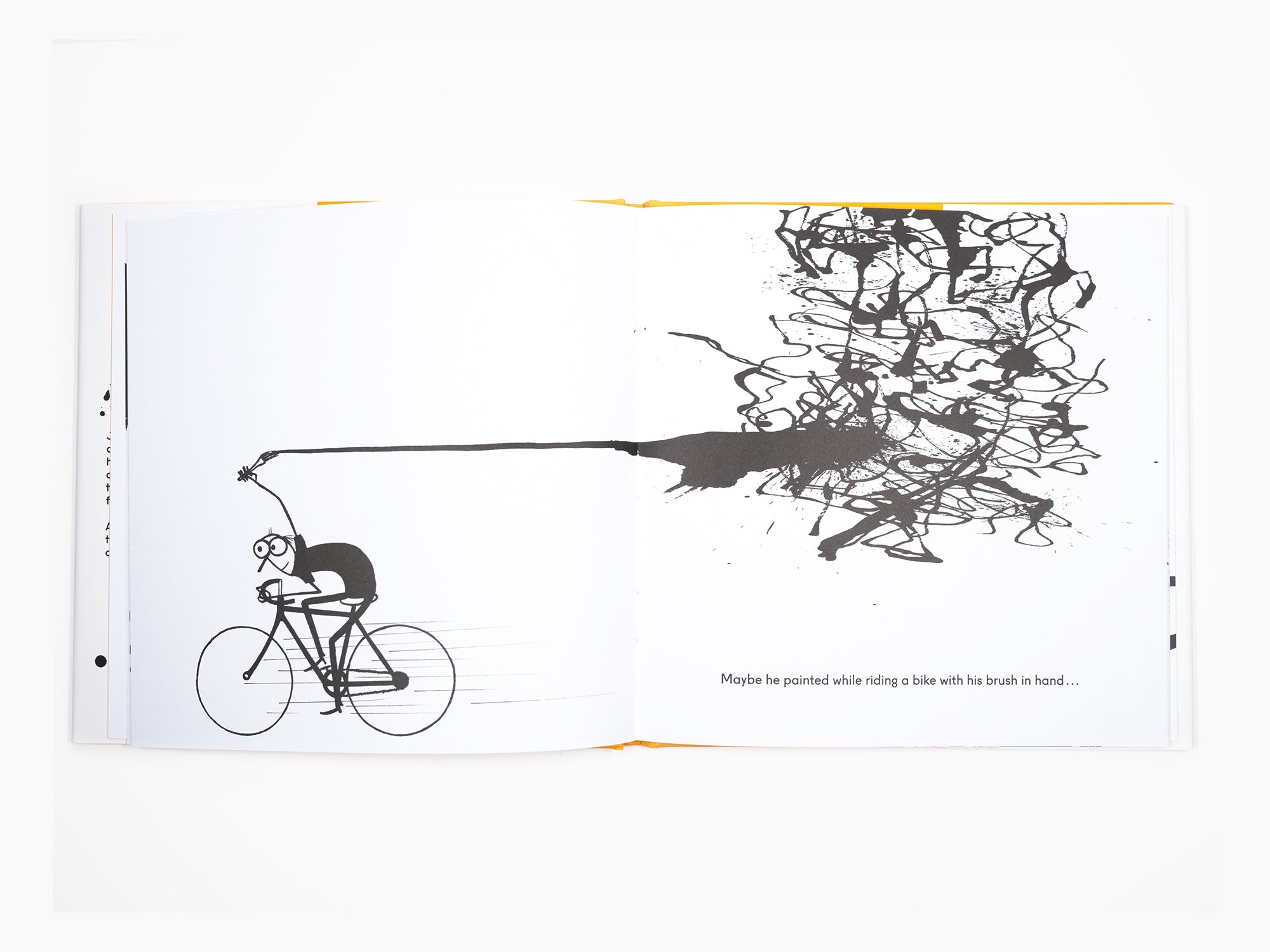 Fausto Gilberti - Jackson Pollock a éclaboussé de peinture et n'était pas désolé (EN)