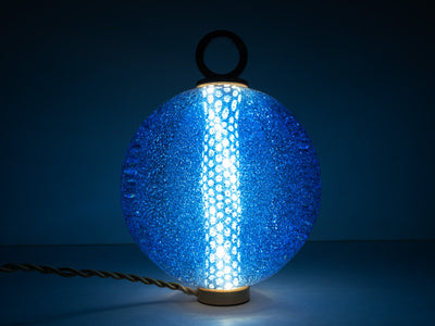 Jean-Michel Othoniel - Lampe perle Cobalt Mica 15cm (22EN201)