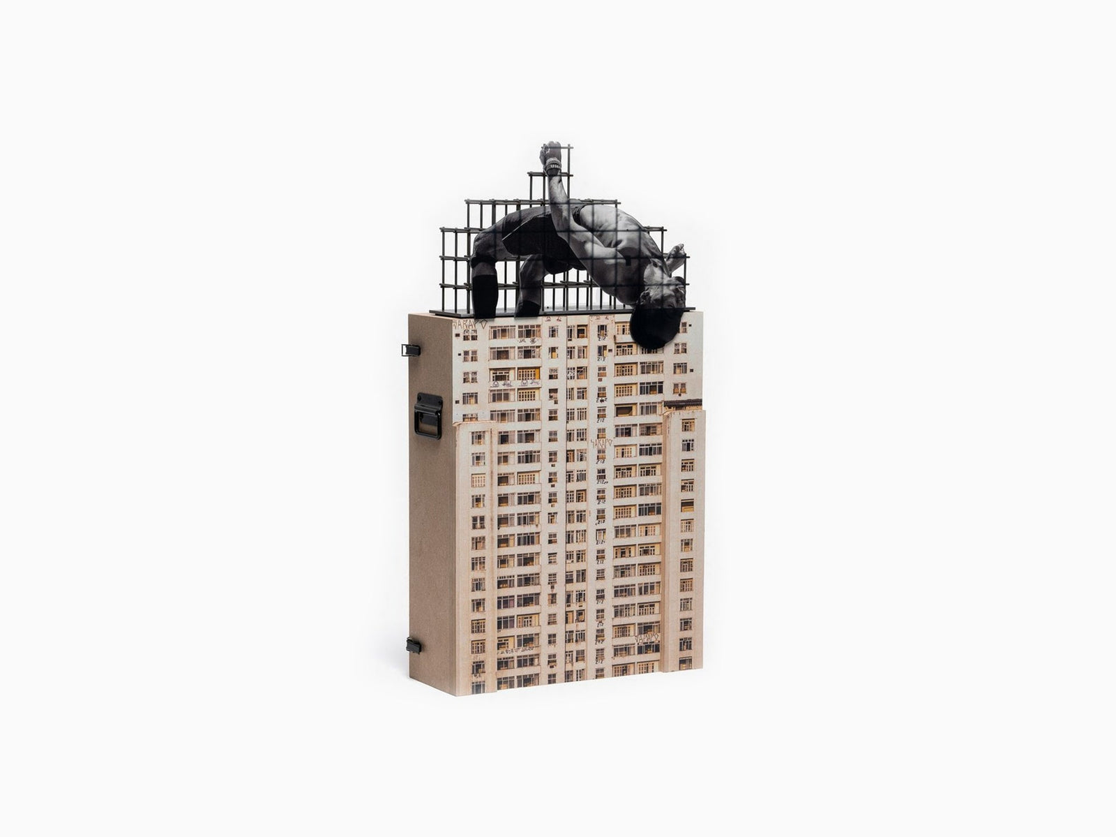 JR - GIANTS, saut en hauteur à Rio