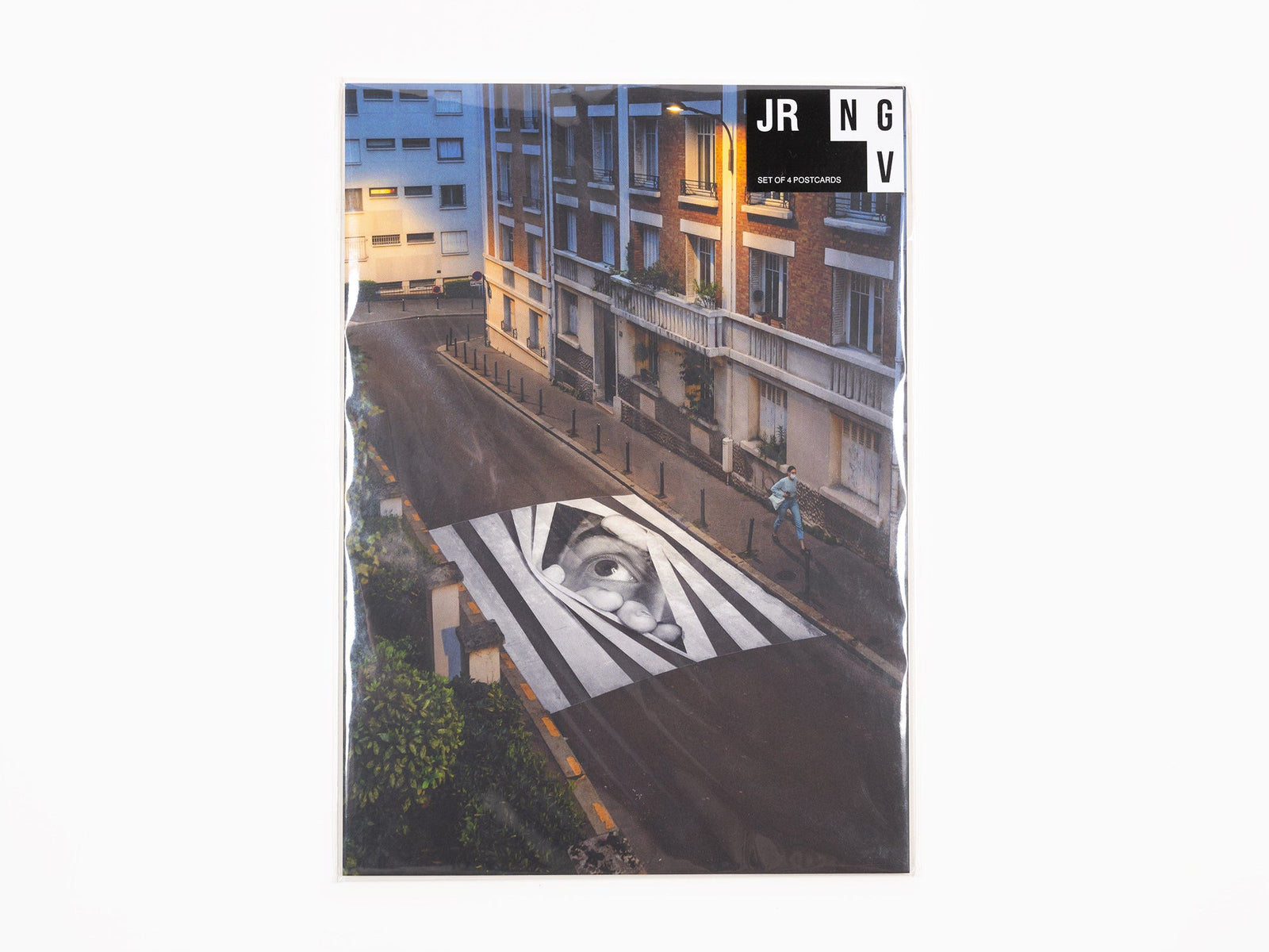 JR - Cartes postales City Streets (lot de 4)