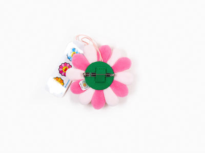 Takashi Murakami - Porte-clés peluche fleur - Rose