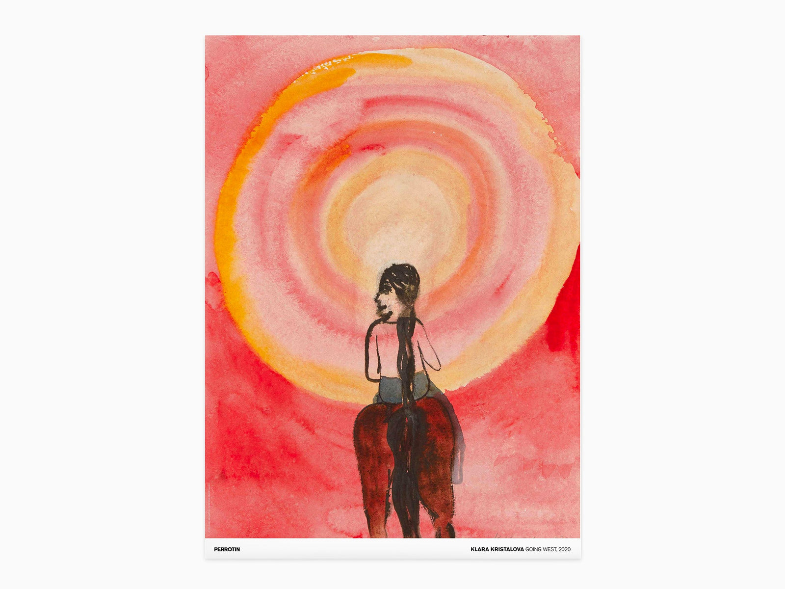 Klara Kristalova - Going West, 2020 (signé poster)