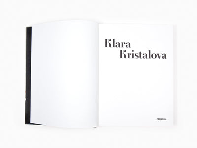Klara Kristalova - Perrotin monographie  (2021)