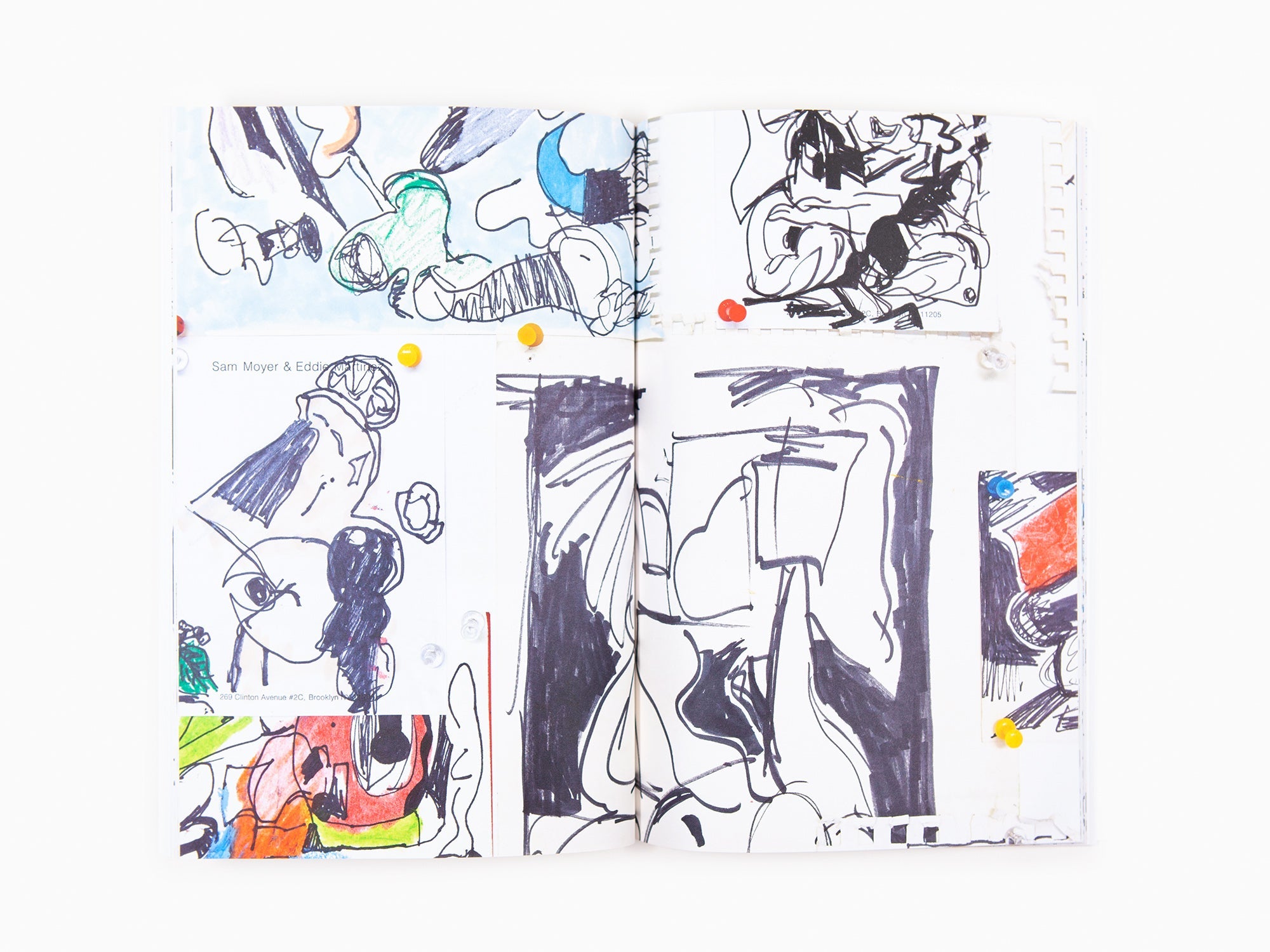 Eddie Martinez -Studio Wall (Drawing Center)