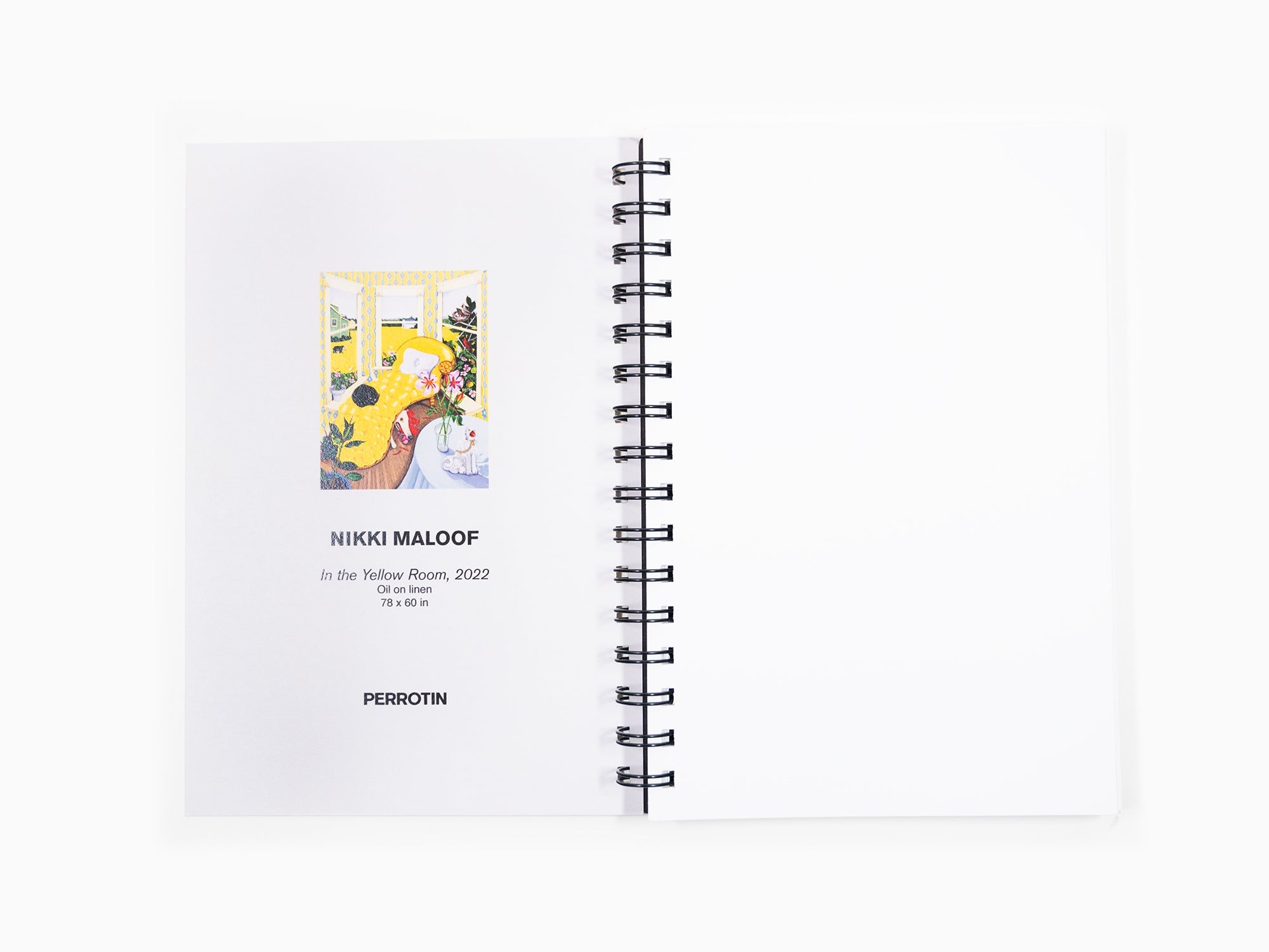 Nikki Maloof - Dans la chambre jaune Cahier à spirales