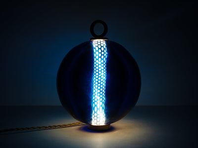 Jean-Michel Othoniel - Lampe perle Cobalt 18cm (23EN010)