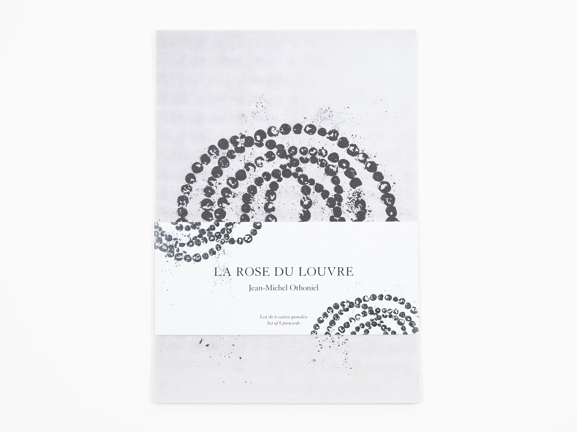 Jean-Michel Othoniel - Série de 6 cartes postales "La Rose du Louvre".