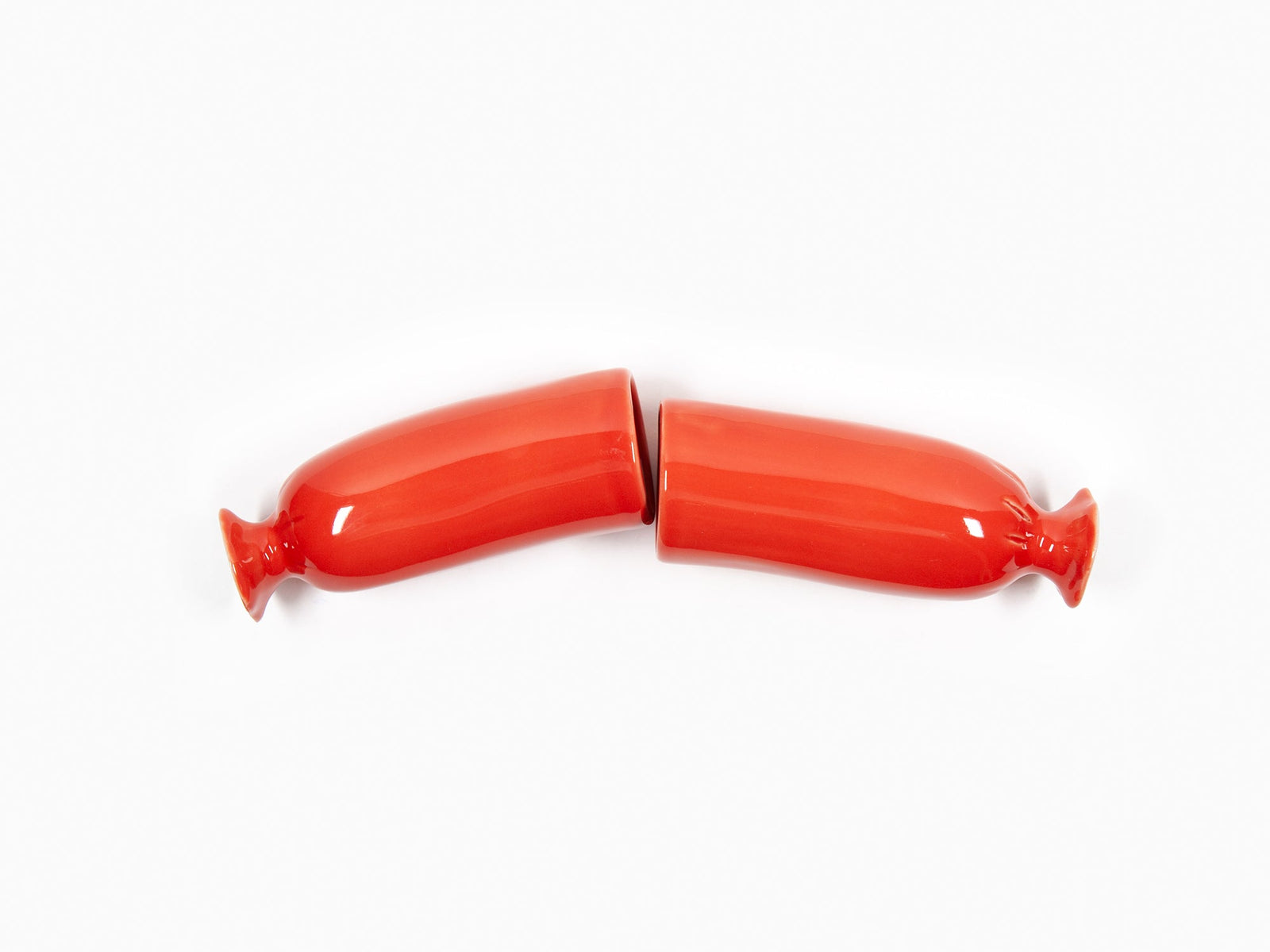 Gabriel Rico - Verres formes saucisses (lot de 2)