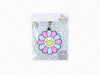 Takashi Murakami - Porte-clés caoutchouc en forme de fleur - rose et bleu