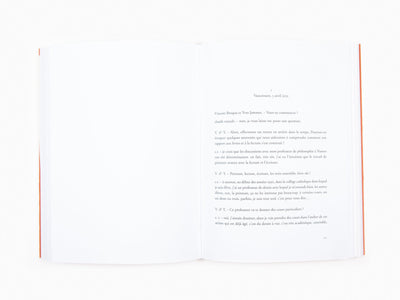 Claude Rutault - Premières pages (2) d/m/c 530