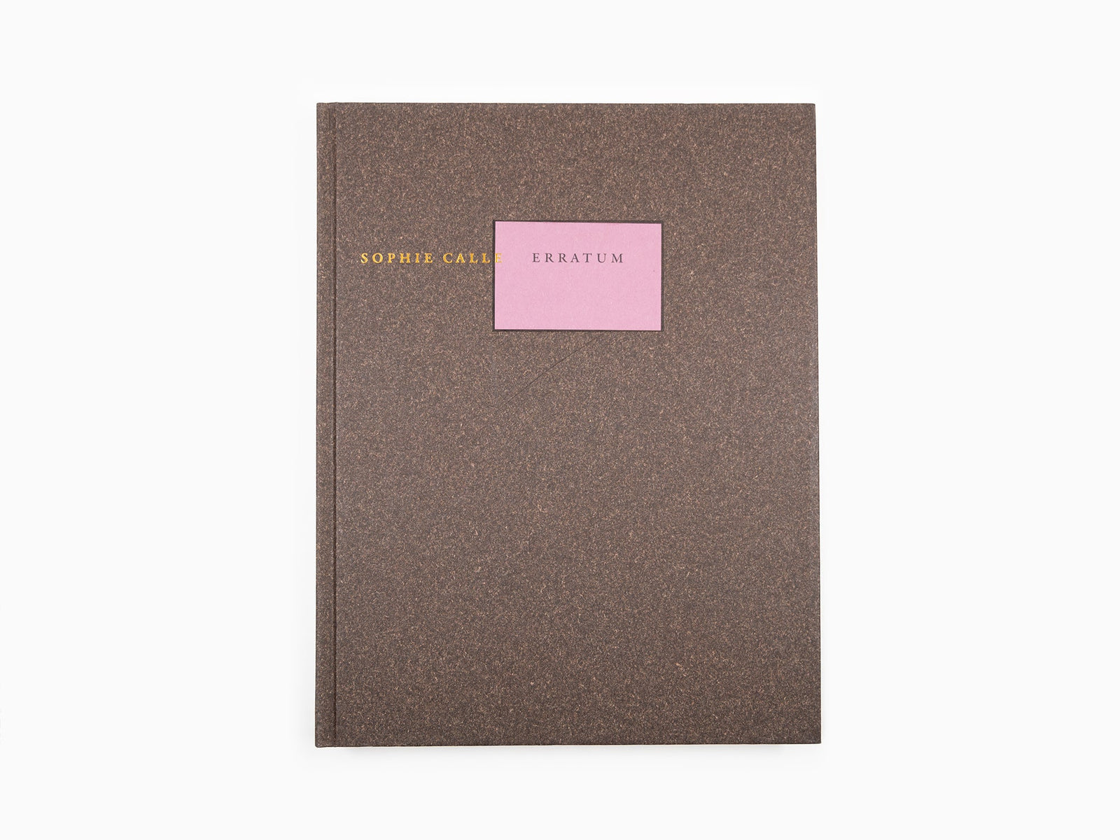 Sophie Calle - Erratum