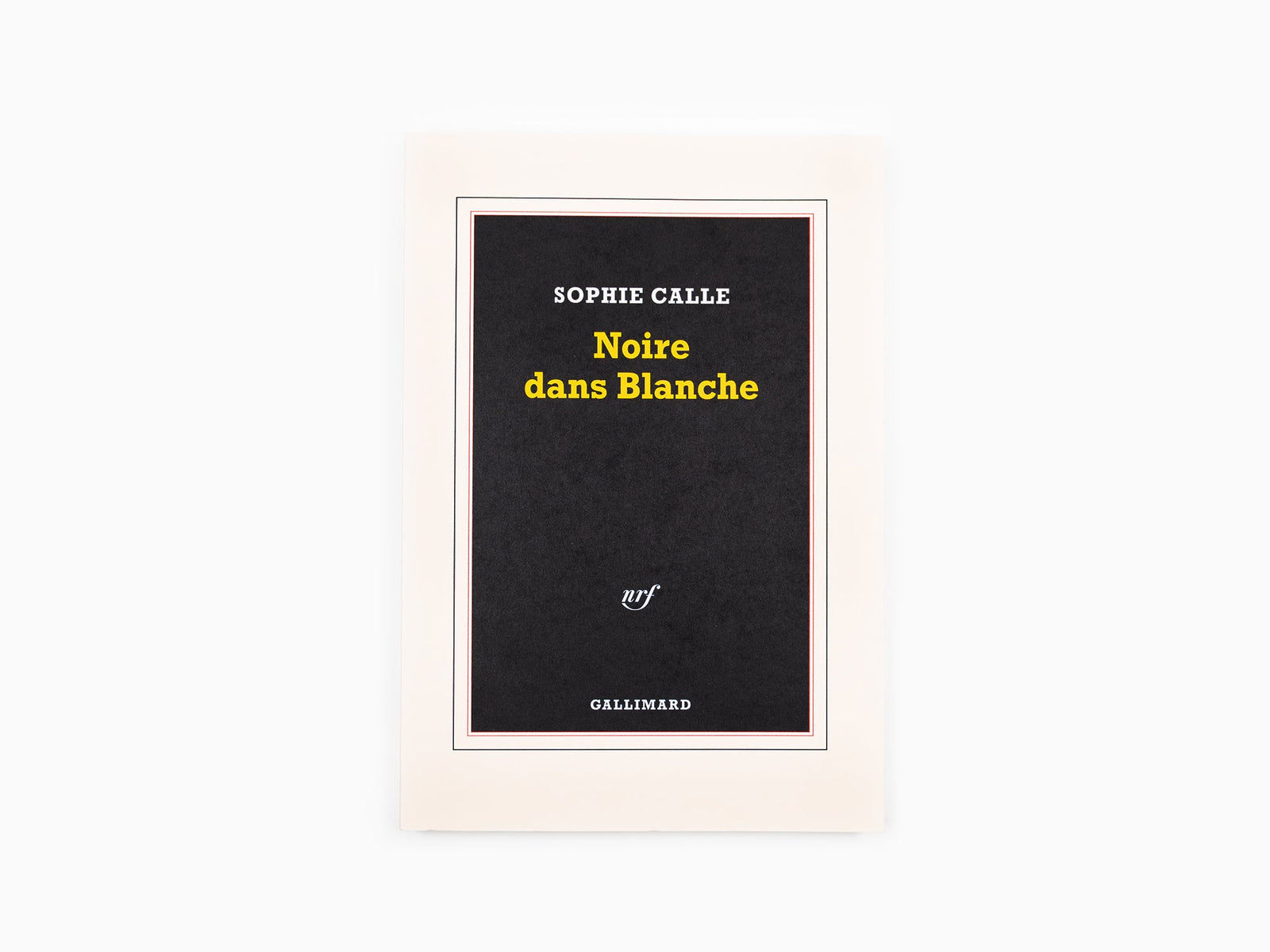 Sophie Calle - Noire dans Blanche