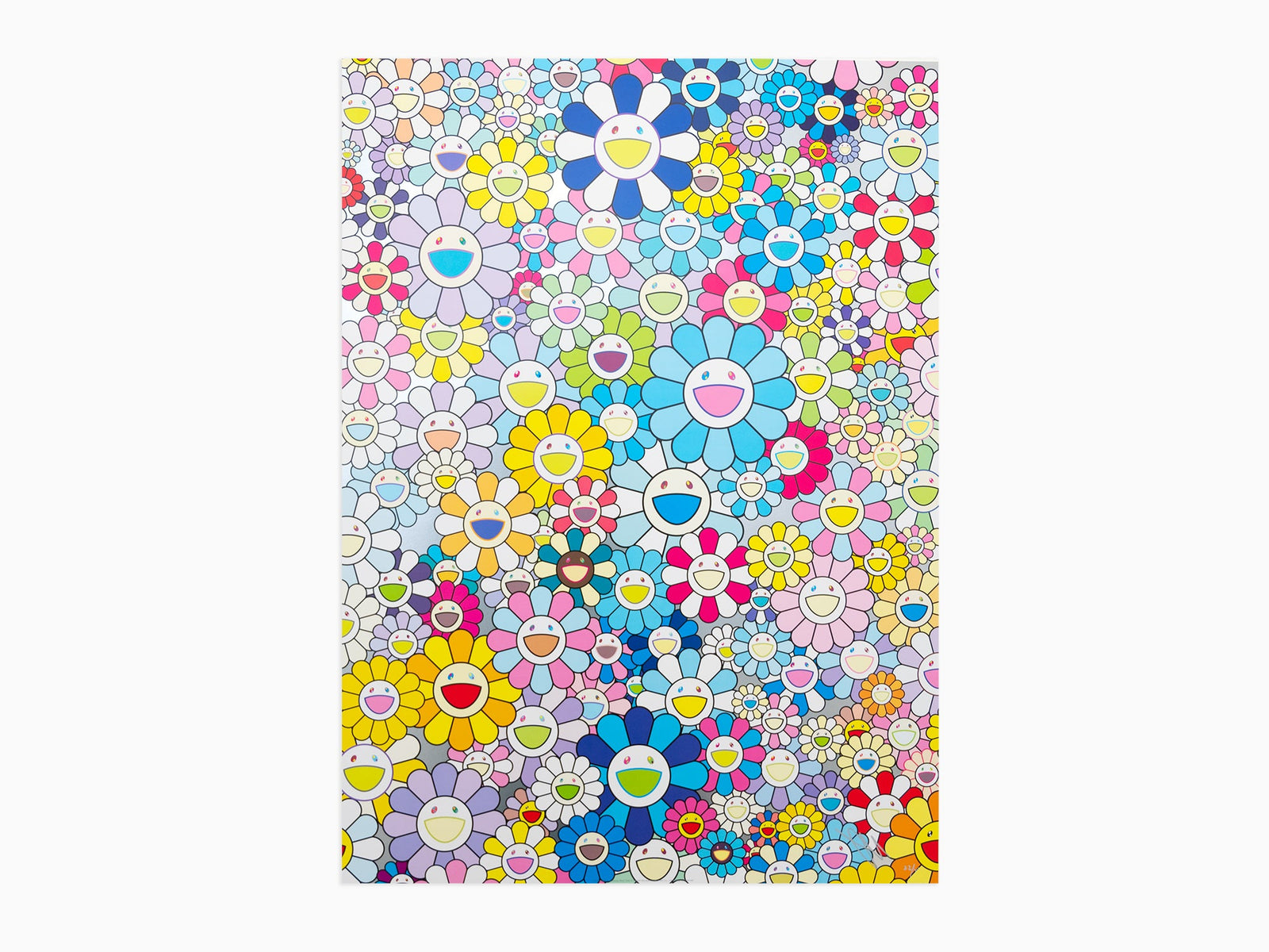 Takashi Murakami - Champagne Supernova Blue