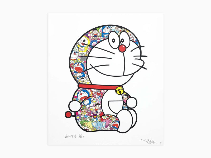 Takashi Murakami - Doraemon assis : "Chaque jour est un festival"