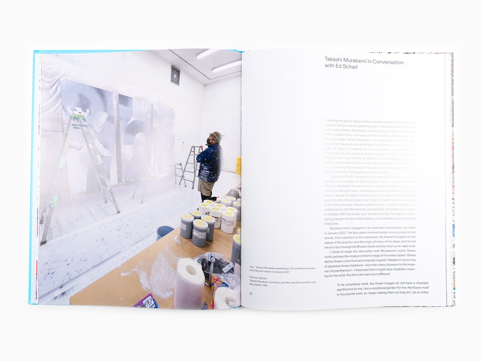 Takashi Murakami - Stepping on the Tail of a Rainbow