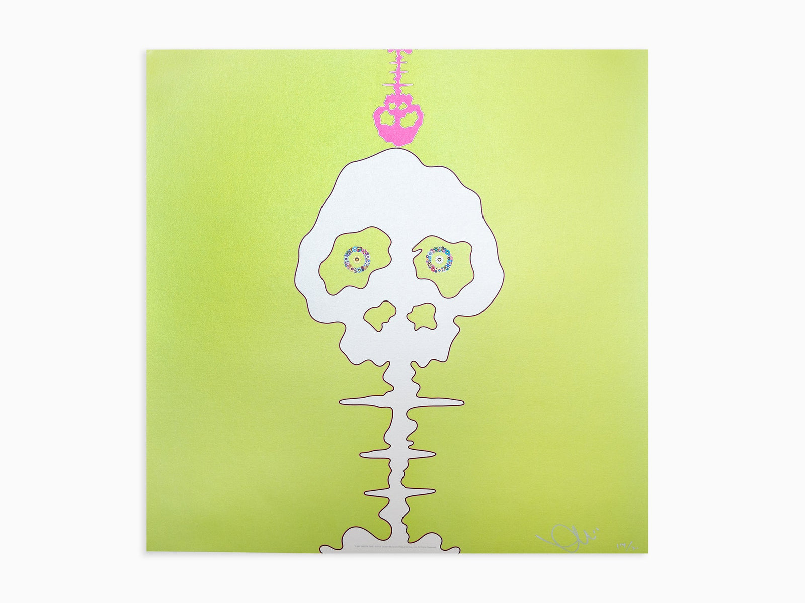 Takashi Murakami - Lime Green - Time 