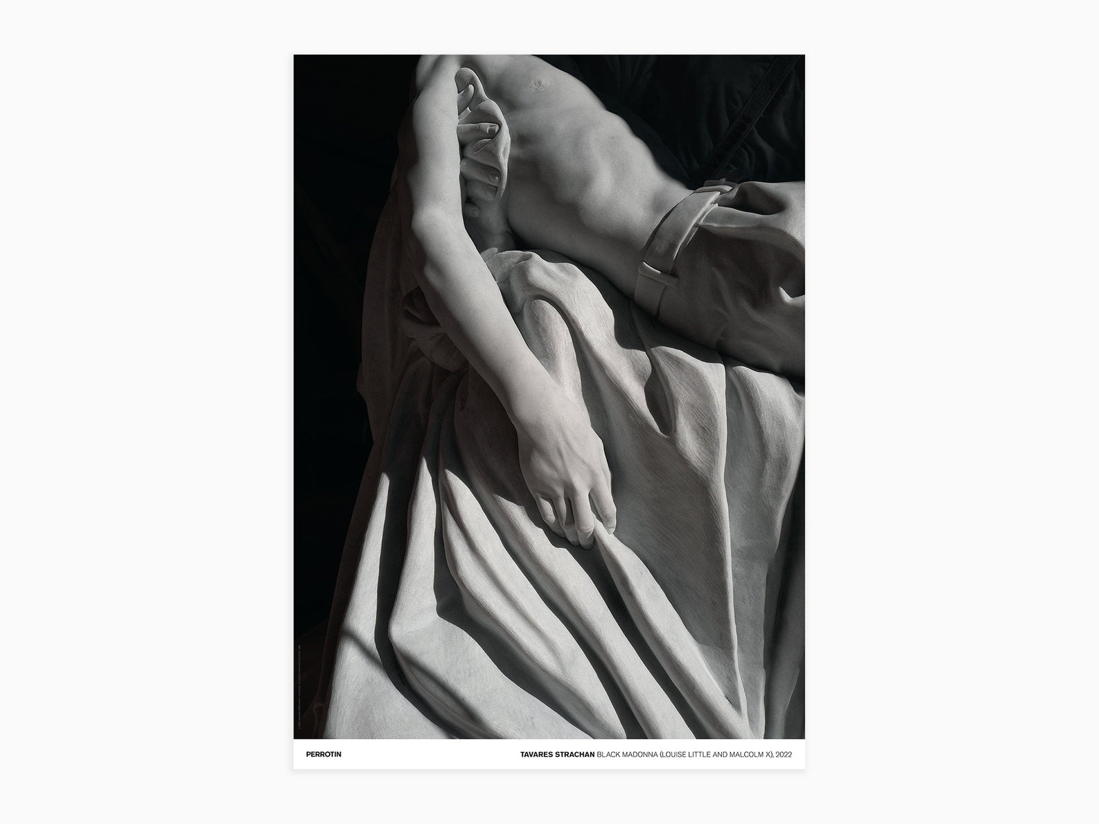 Tavares Strachan - Black Madonna (Louise Little et Malcolm X), 2022 (signé poster)