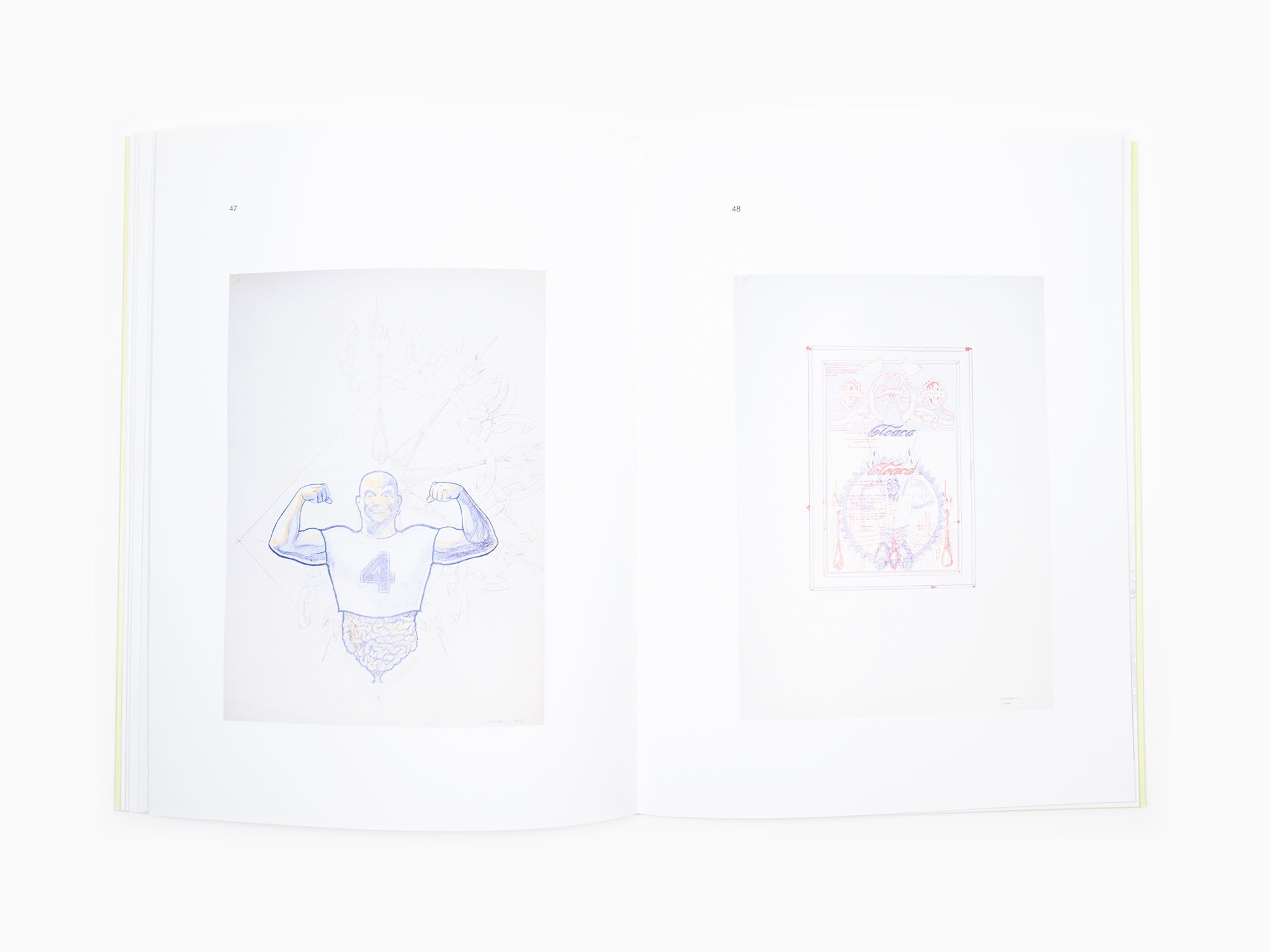 <br>Wim Delvoye - Drawings and Scale Models